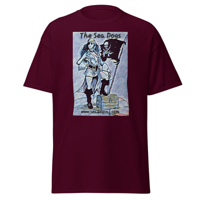 Pirate Girl - Blue - Classic T-Shirt
