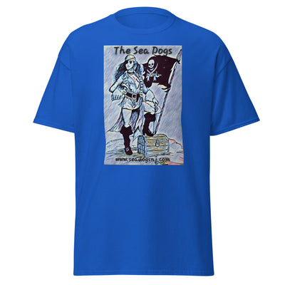 Pirate Girl - Blue - Classic T-Shirt