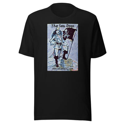 Pirate Girl - Blue - Staple T-Shirt