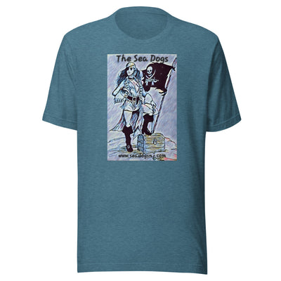 Pirate Girl - Blue - Staple T-Shirt