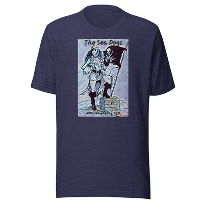 Pirate Girl - Blue - Staple T-Shirt