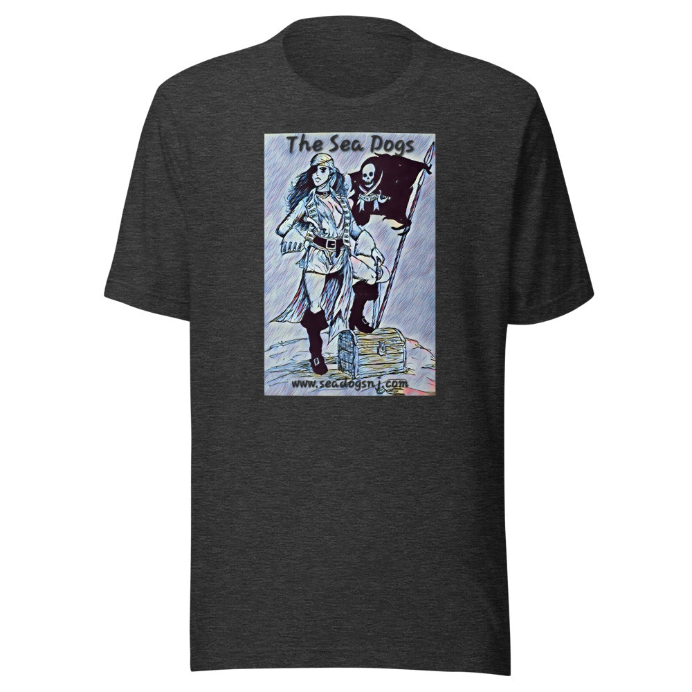 Pirate Girl - Blue - Staple T-Shirt