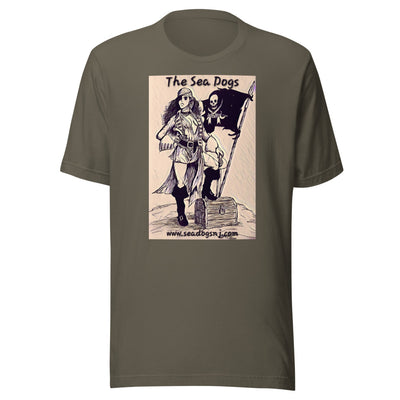 Pirate Girl - Buff - Staple T-Shirt