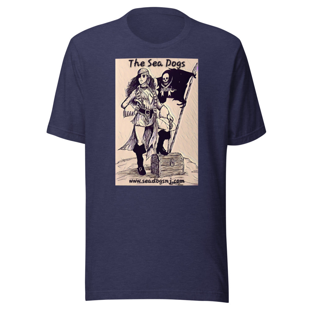Pirate Girl - Buff - Staple T-Shirt
