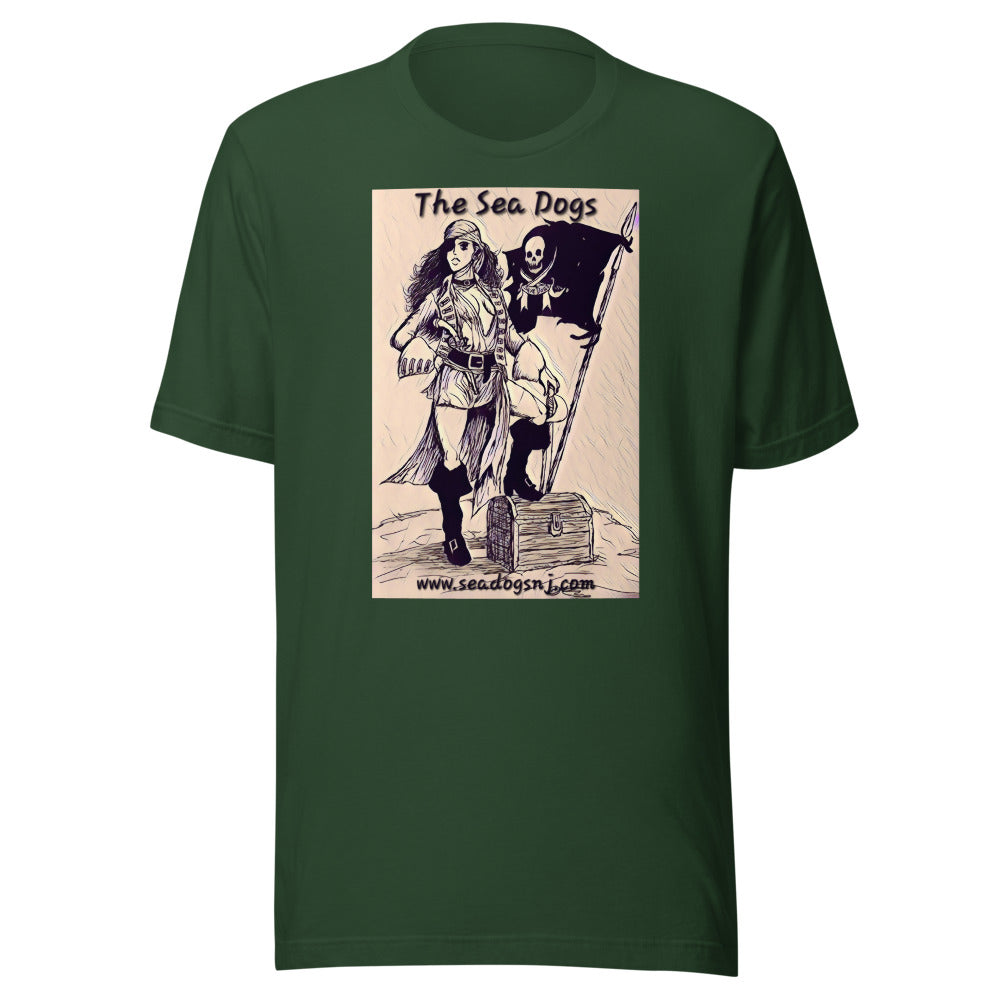 Pirate Girl - Buff - Staple T-Shirt