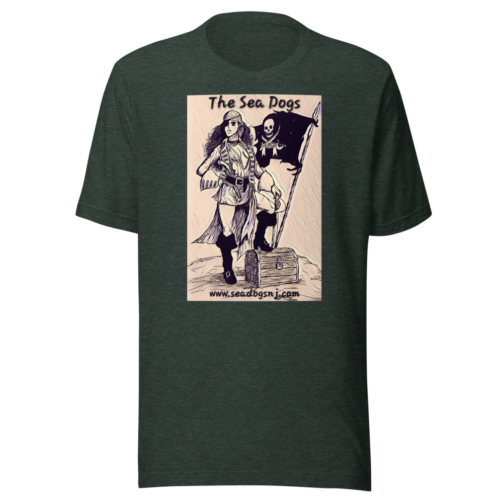 Pirate Girl - Buff - Staple T-Shirt