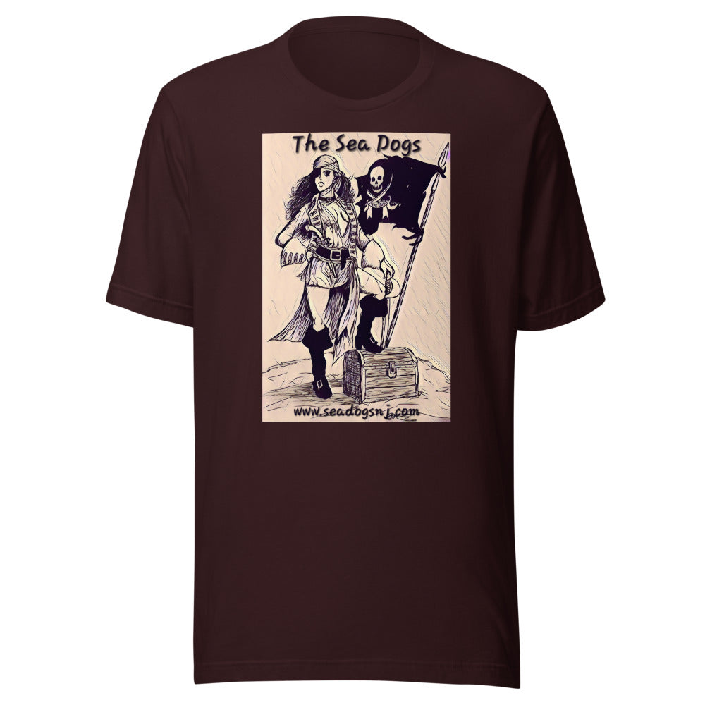 Pirate Girl - Buff - Staple T-Shirt