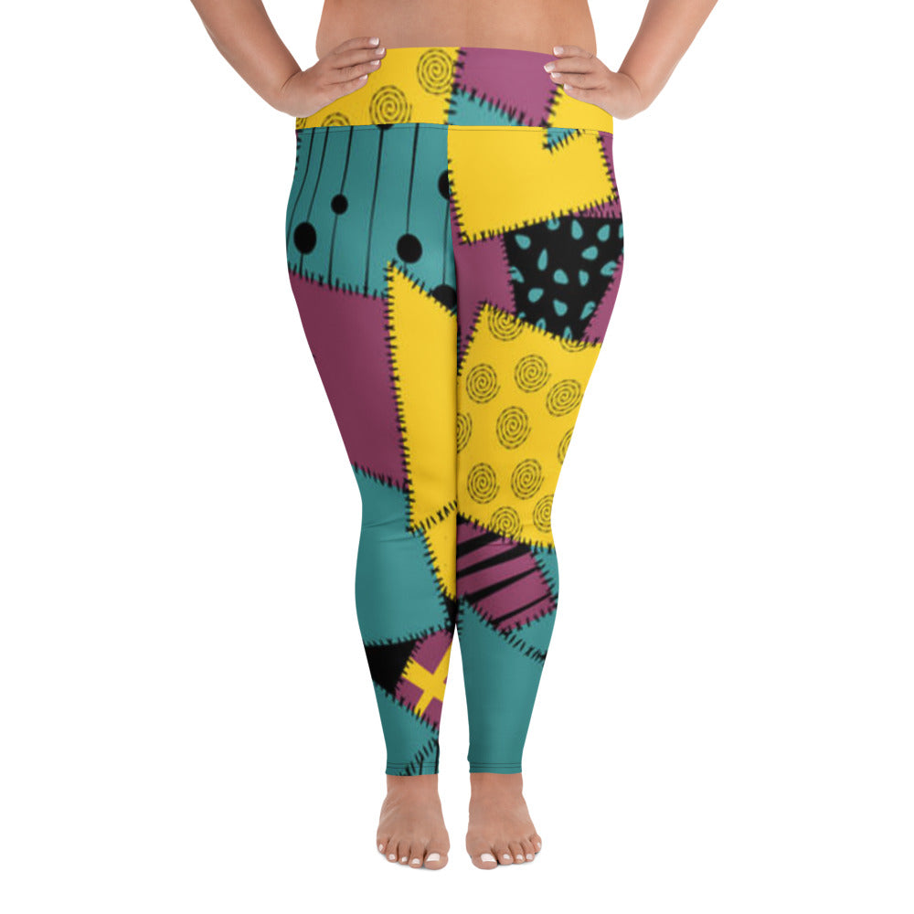 Plus Size Sally Cosplay Leggings