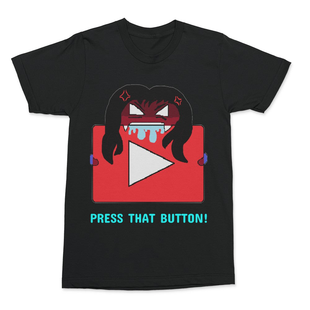 Press that YouTube Button! Adult T-Shirt