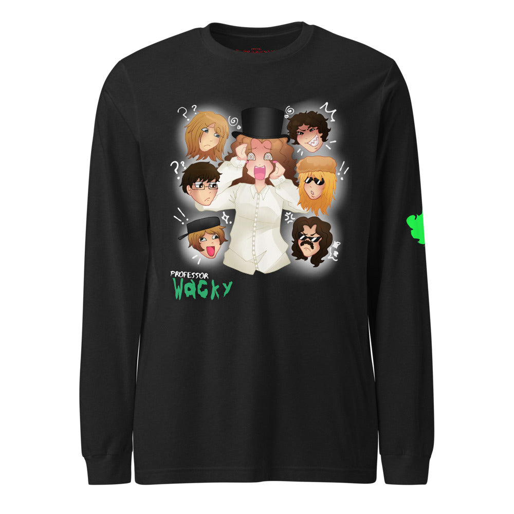 Professor Wacky MANIA!!! Long-Sleeve Tee