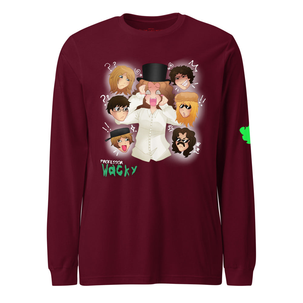 Professor Wacky MANIA!!! Long-Sleeve Tee