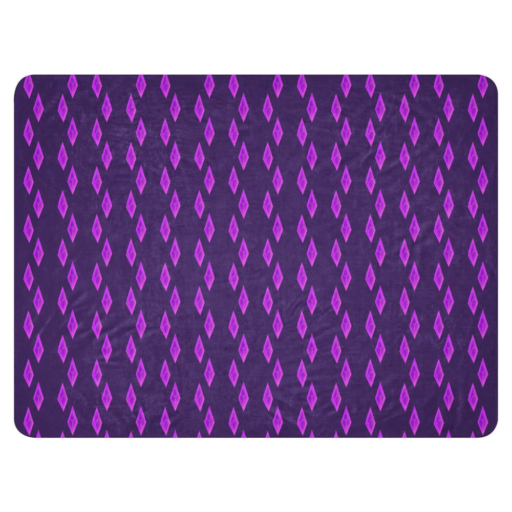 Purple Crystal Blanket