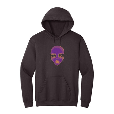 Purple Ghost Face