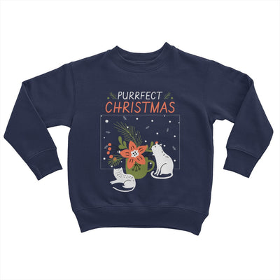 Purrfect Christmas Youth Sweater