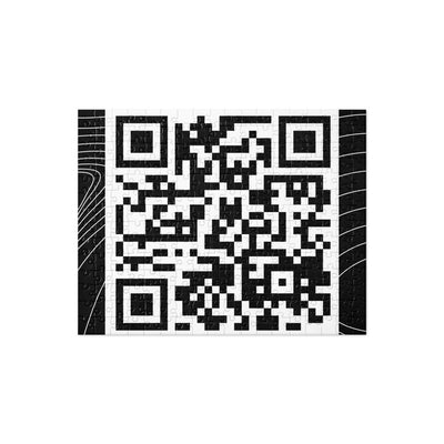 Puzzle with QR Code