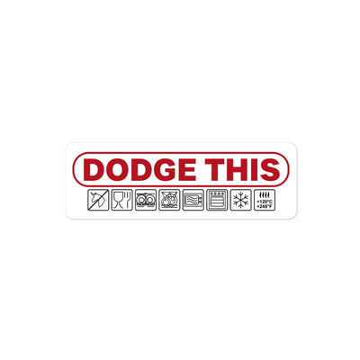 Pyrex Dodger Sticker