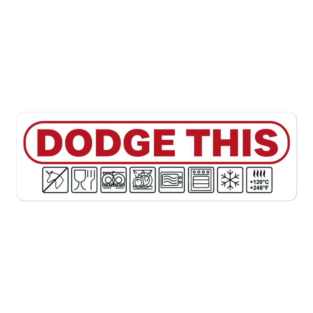 Pyrex Dodger Sticker