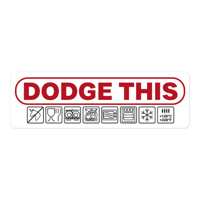 Pyrex Dodger Sticker