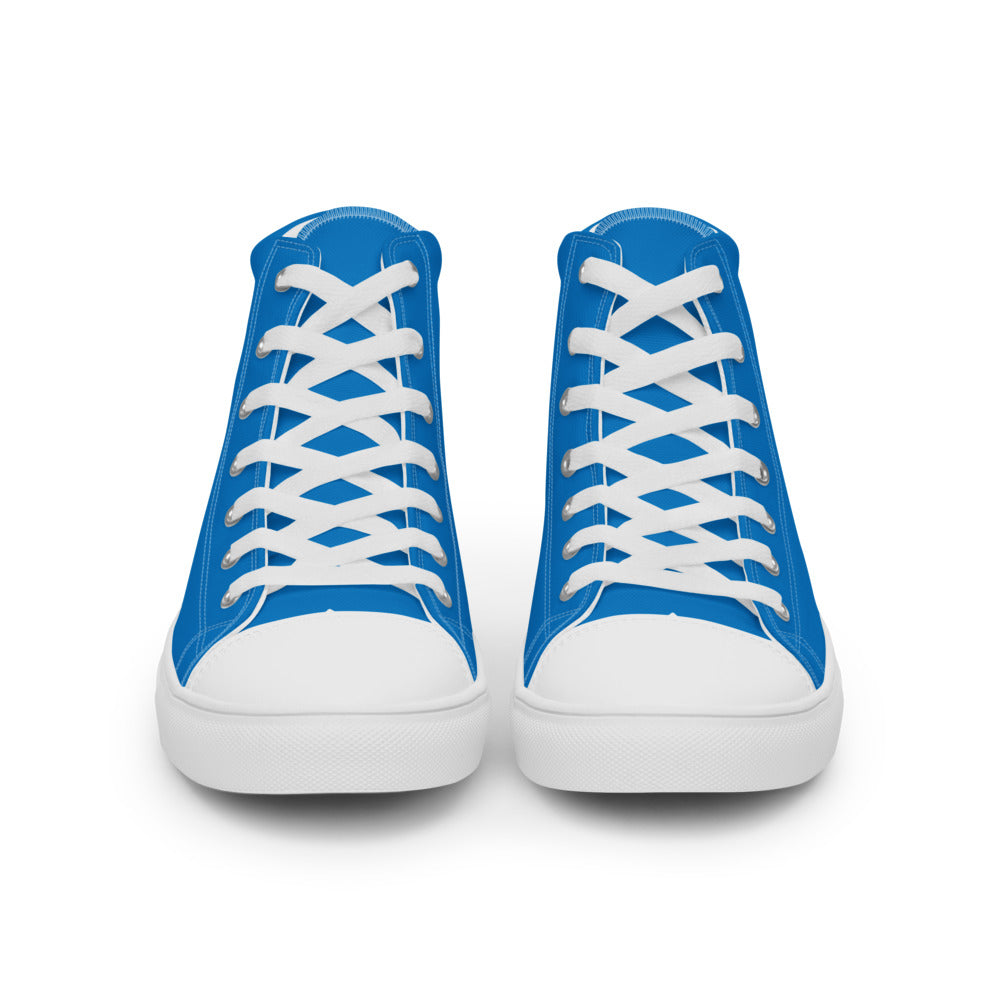 RESPECT IS EARNED Blue x White Shoes
