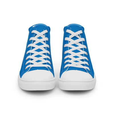 RESPECT IS EARNED Blue x White Shoes