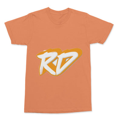 Rainbow Dude -Comfort Colors Ringspun T-Shirt (Orange)