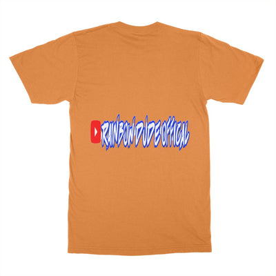 Rainbow Dude -Gildan Ultra Cotton Adult T-Shirt (Orange)