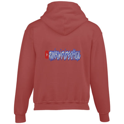 Rainbow Dude -Gildan Youth Hoodie (RED)