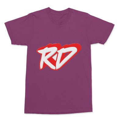 Rainbow Dude - Comfort Colors Ringspun T-Shirt (Red)
