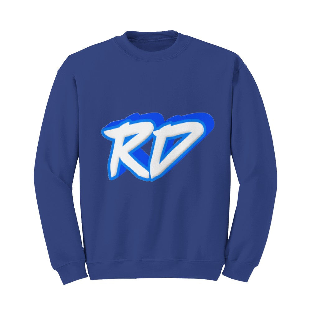 Rainbow Dude - Hanes Ultimate Cotton Fleece Crew Blue