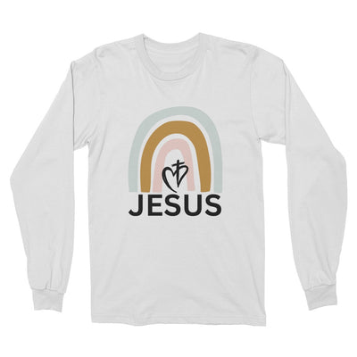 Real Time JC Jesus- Black Logo Long Sleeve Tee