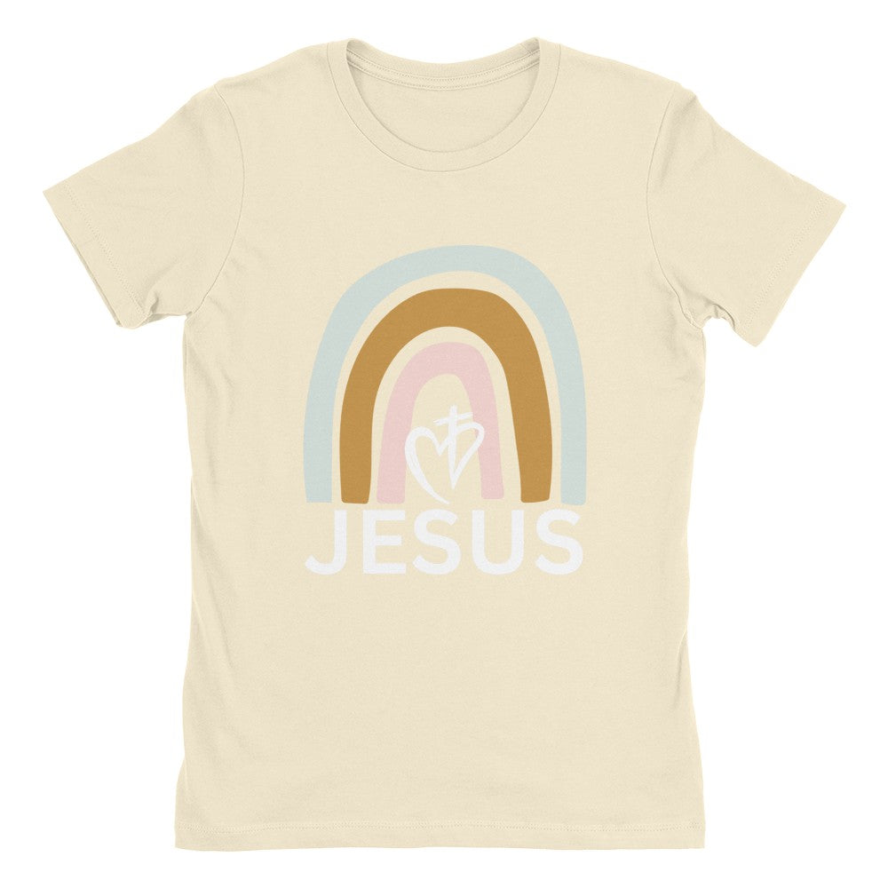 Real Time JC Jesus- White Logo Women's Tee