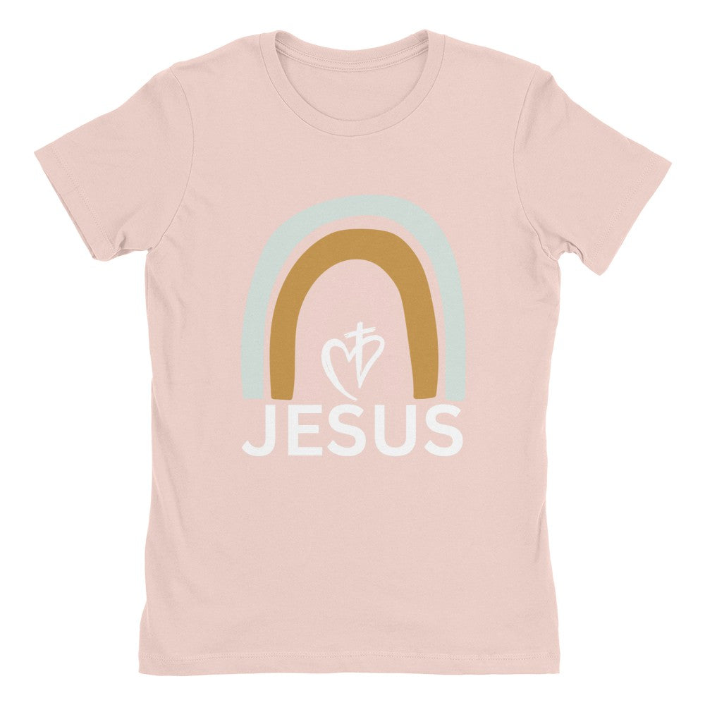 Real Time JC Jesus- White Logo Women's Tee