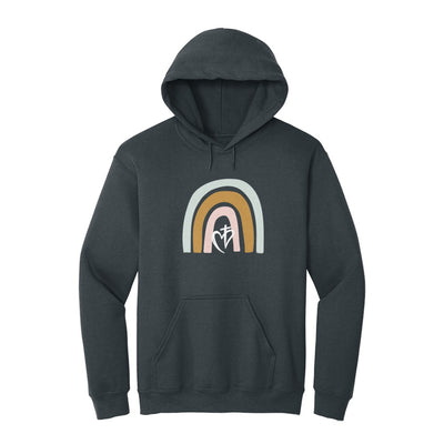 Real Time JC White Logo Hoodie