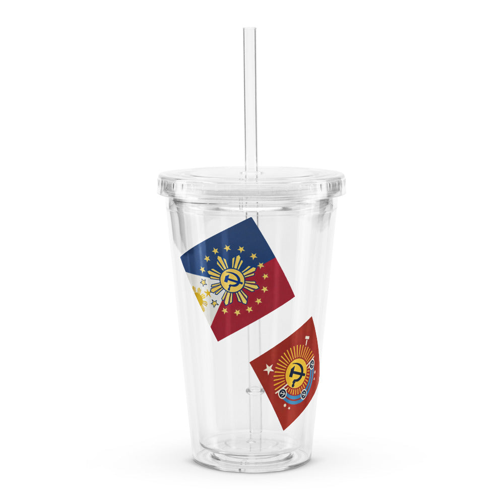 Recyclable Strawed Plastic Cup