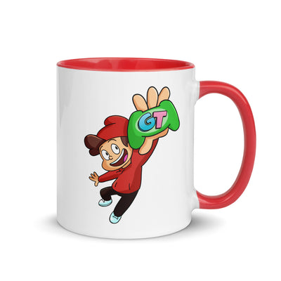 Player Game Controller Mug with Color Inside