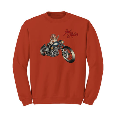 Red Rider Cotton Fleece Sweatshirt