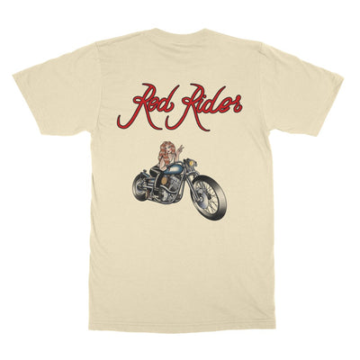 Red Rider Premium Heavy Weight Cotton Tee (Back Design)