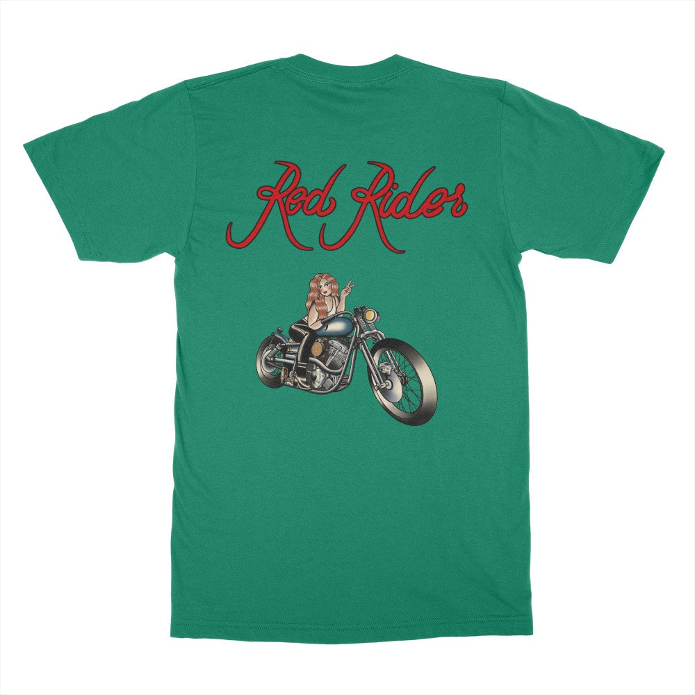 Red Rider Premium Heavy Weight Cotton Tee (Back Design)