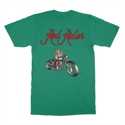 Red Rider Premium Heavy Weight Cotton Tee (Back Design)