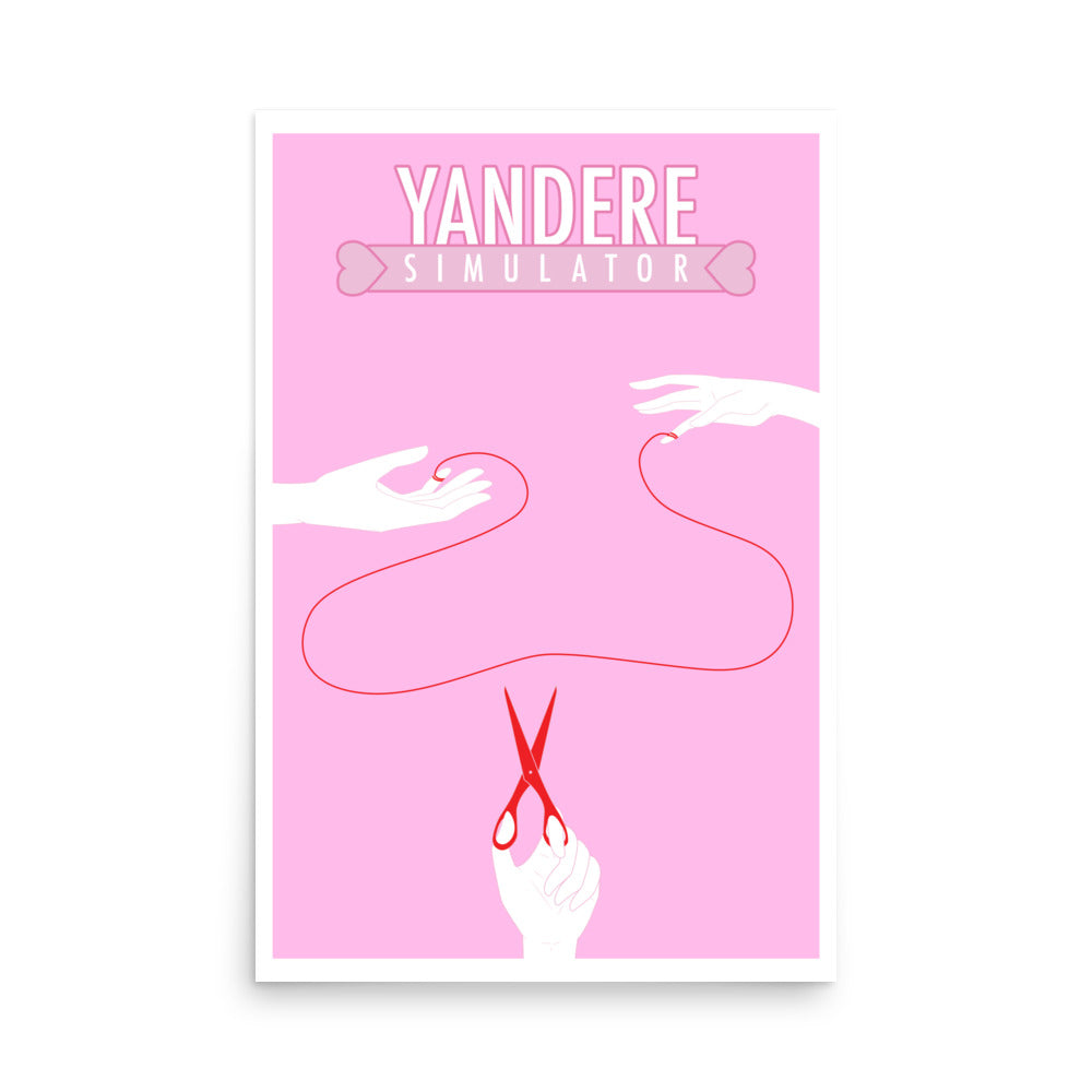 Yandere Dev - Red String of Fate Poster - 24