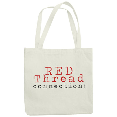 "Red Thread" Tote Bag