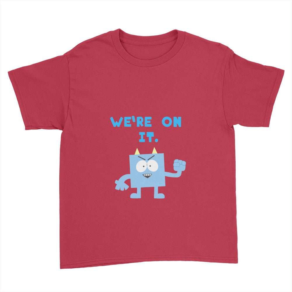 Redgeades We’re On It Youth T-Shirt