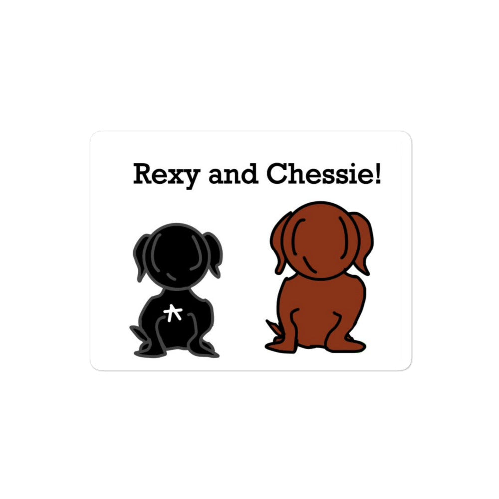 Rexy and Chessie sticker!