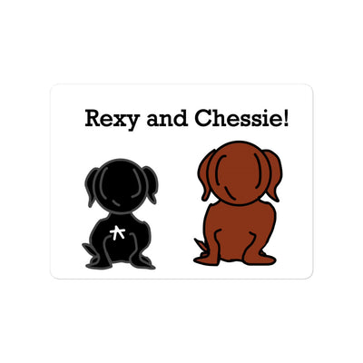 Rexy and Chessie sticker!