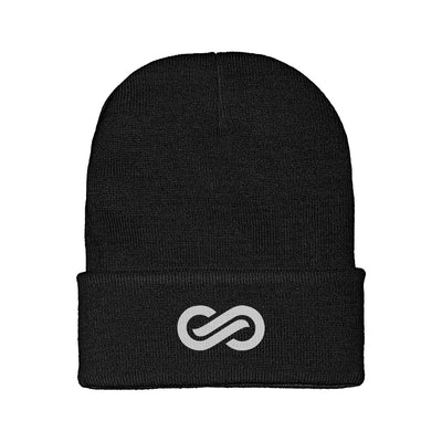 RoomieOfficial - Embroidered Black Beanie