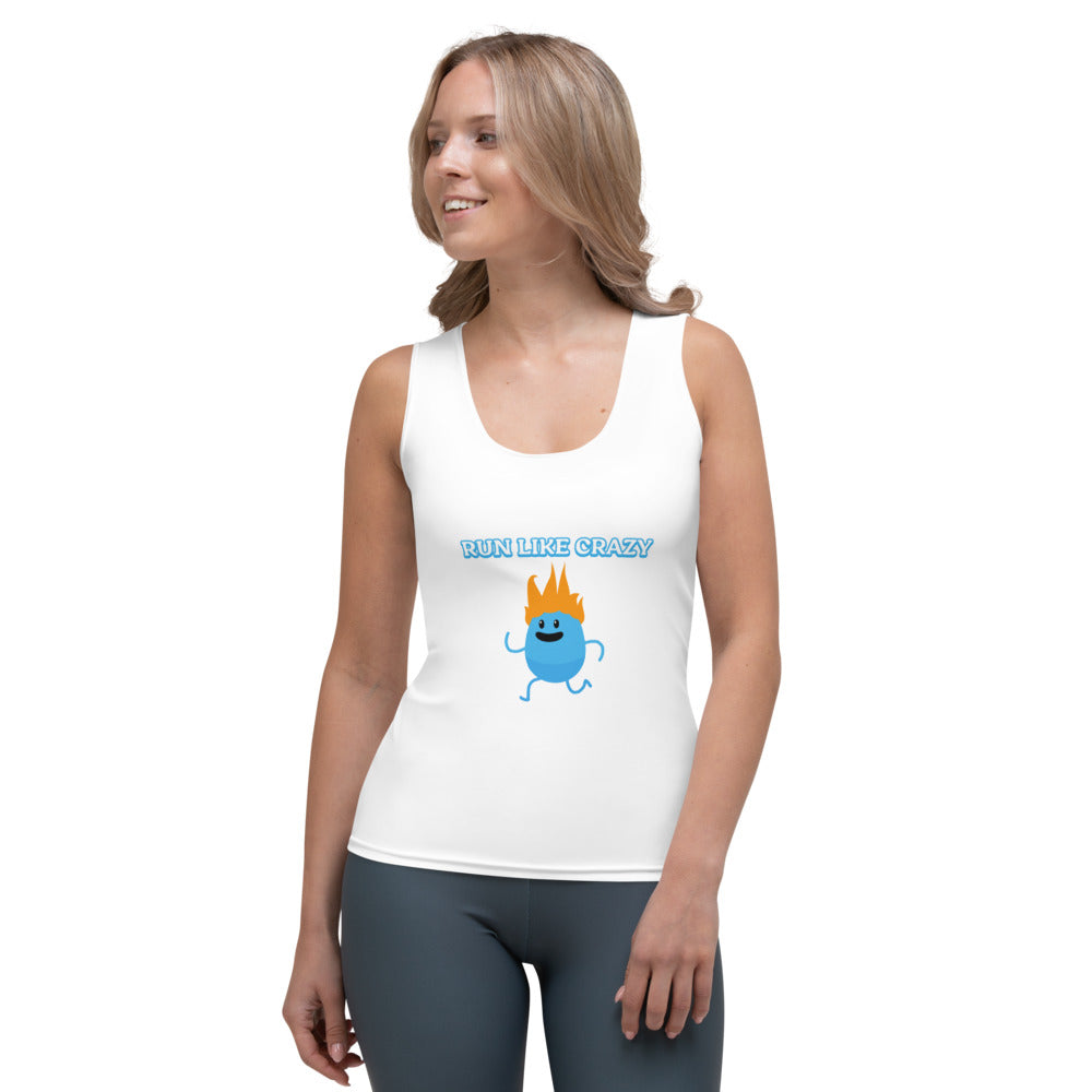Run Like Crazy (Numpty) - All-Over Print Women's Tank Top