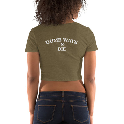 Run Like Crazy (Numpty) - Women's Crop Tee