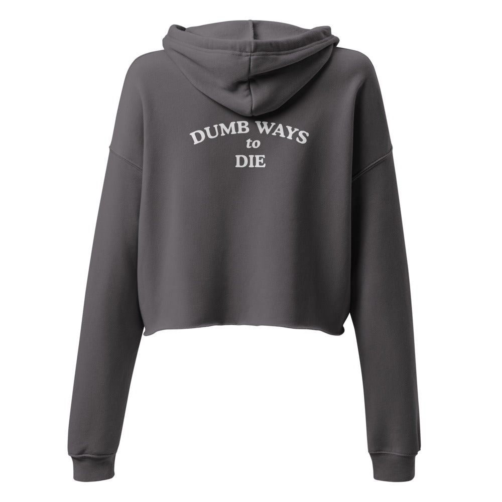 Run Like Crazy (Numpty) - Women's Cropped Hoodie