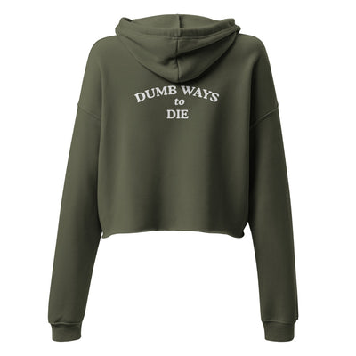 Run Like Crazy (Numpty) - Women's Cropped Hoodie
