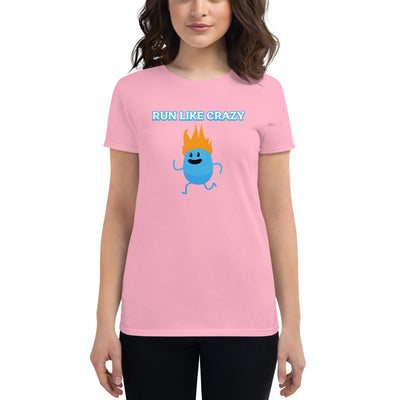 Run Like Crazy (Numpty) - Women's Fashion Fit T-Shirt